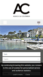 Mobile Screenshot of agenceducolombier.net